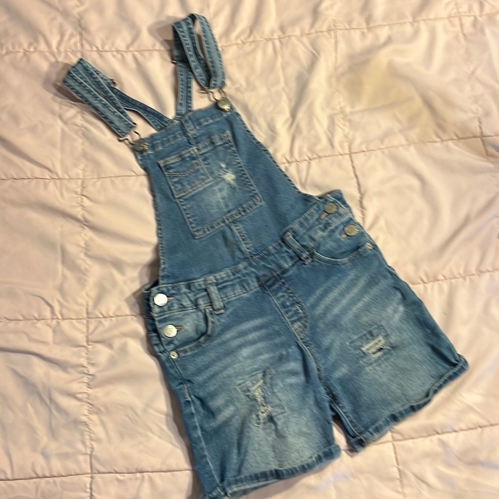 Overalls blue jeans